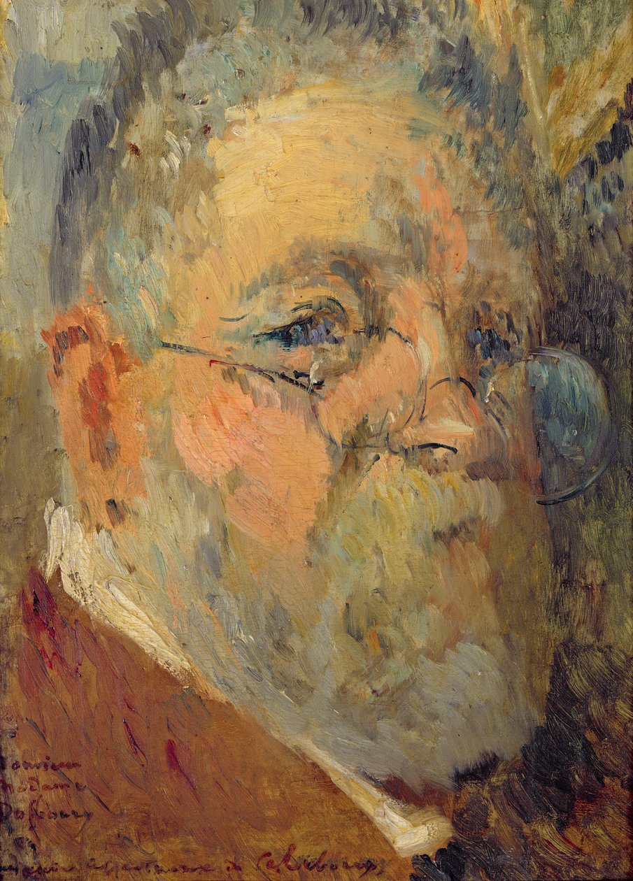 Selvportræt af Albert Charles Lebourg