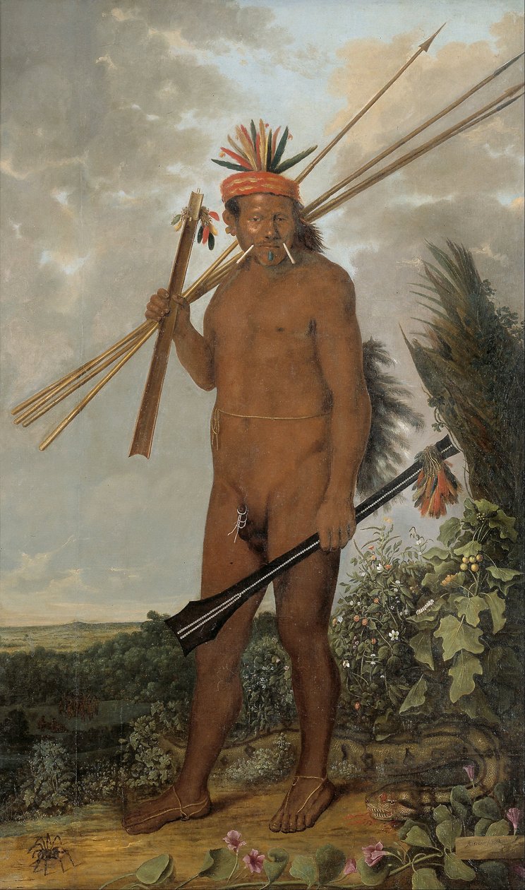 Tarairiu mand af Albert van der Eeckhout