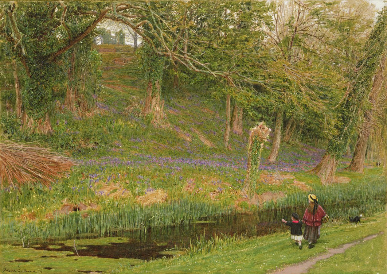 Behageligt land af Albert Goodwin