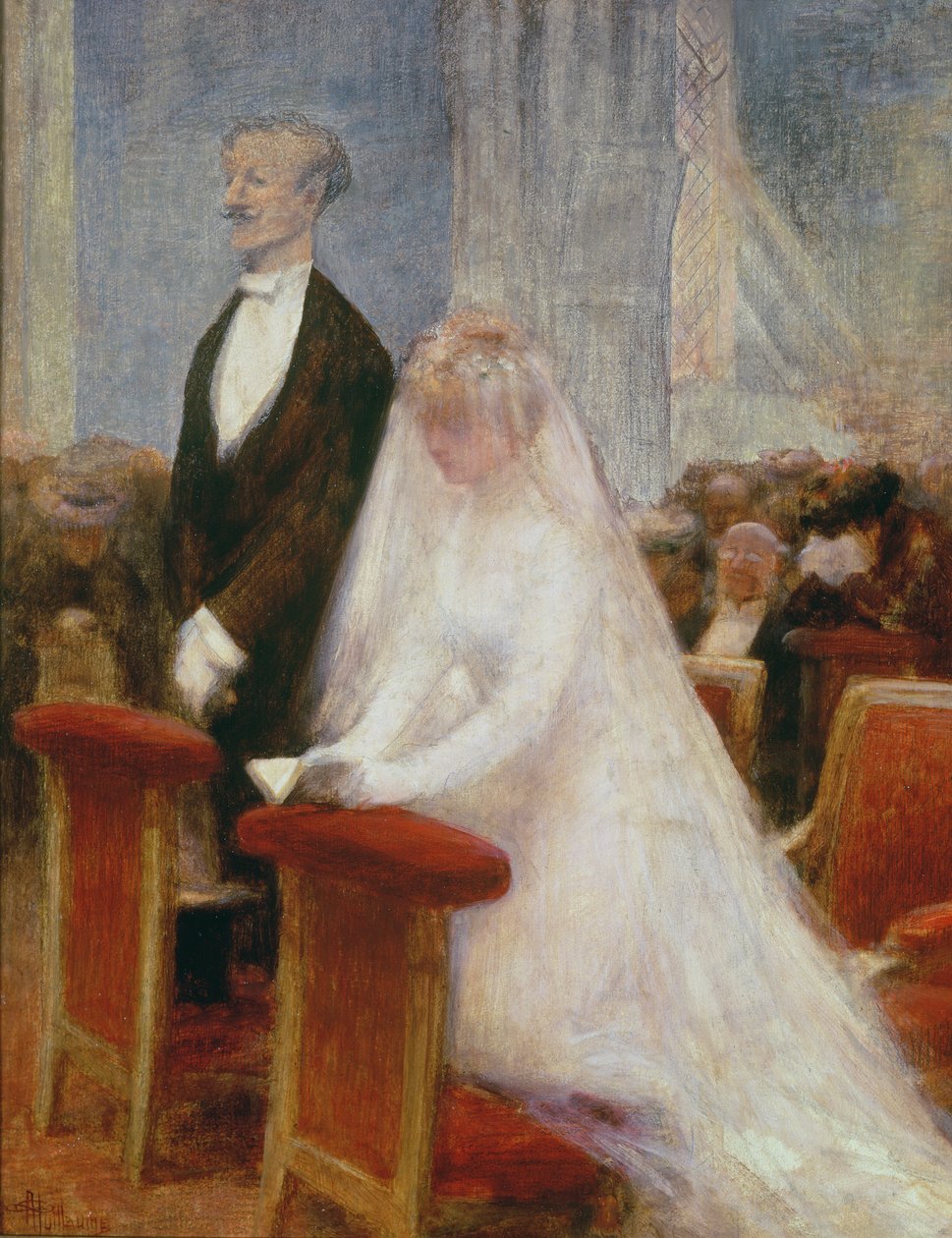 Brylluppet (panel) af Albert Guillaume