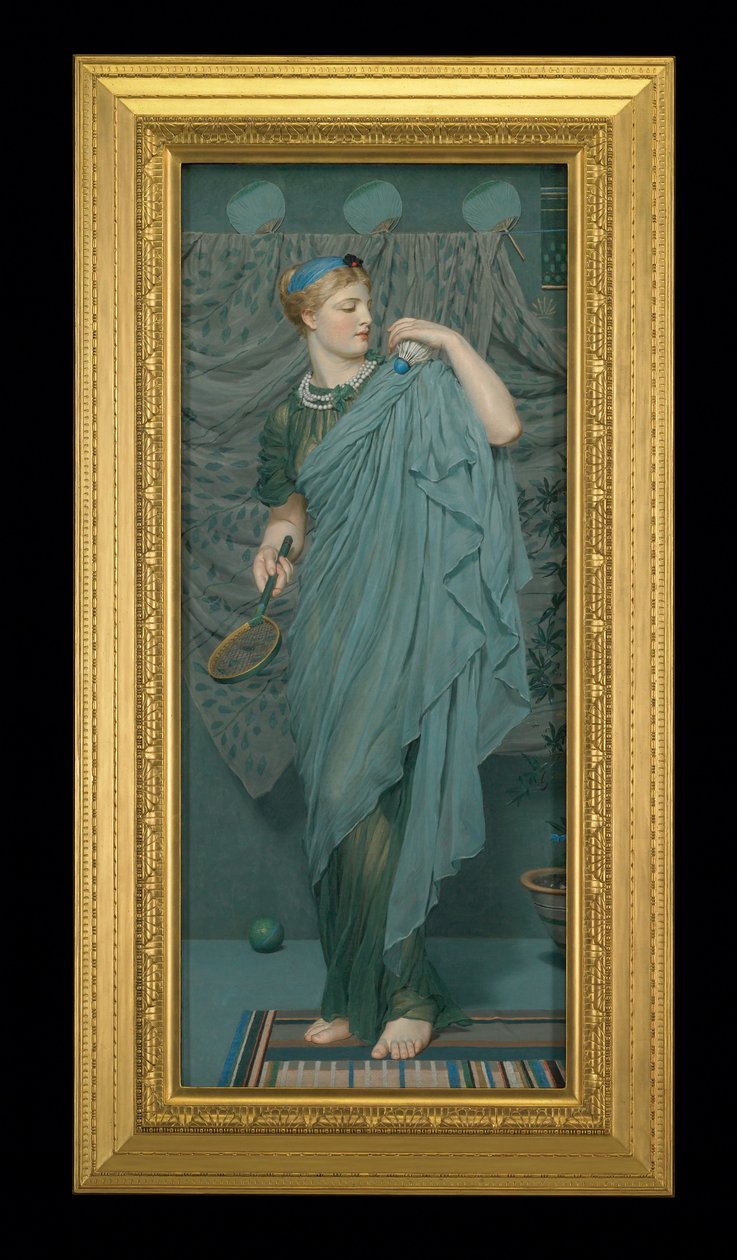 Battledore, 1868-70 af Albert Joseph Moore