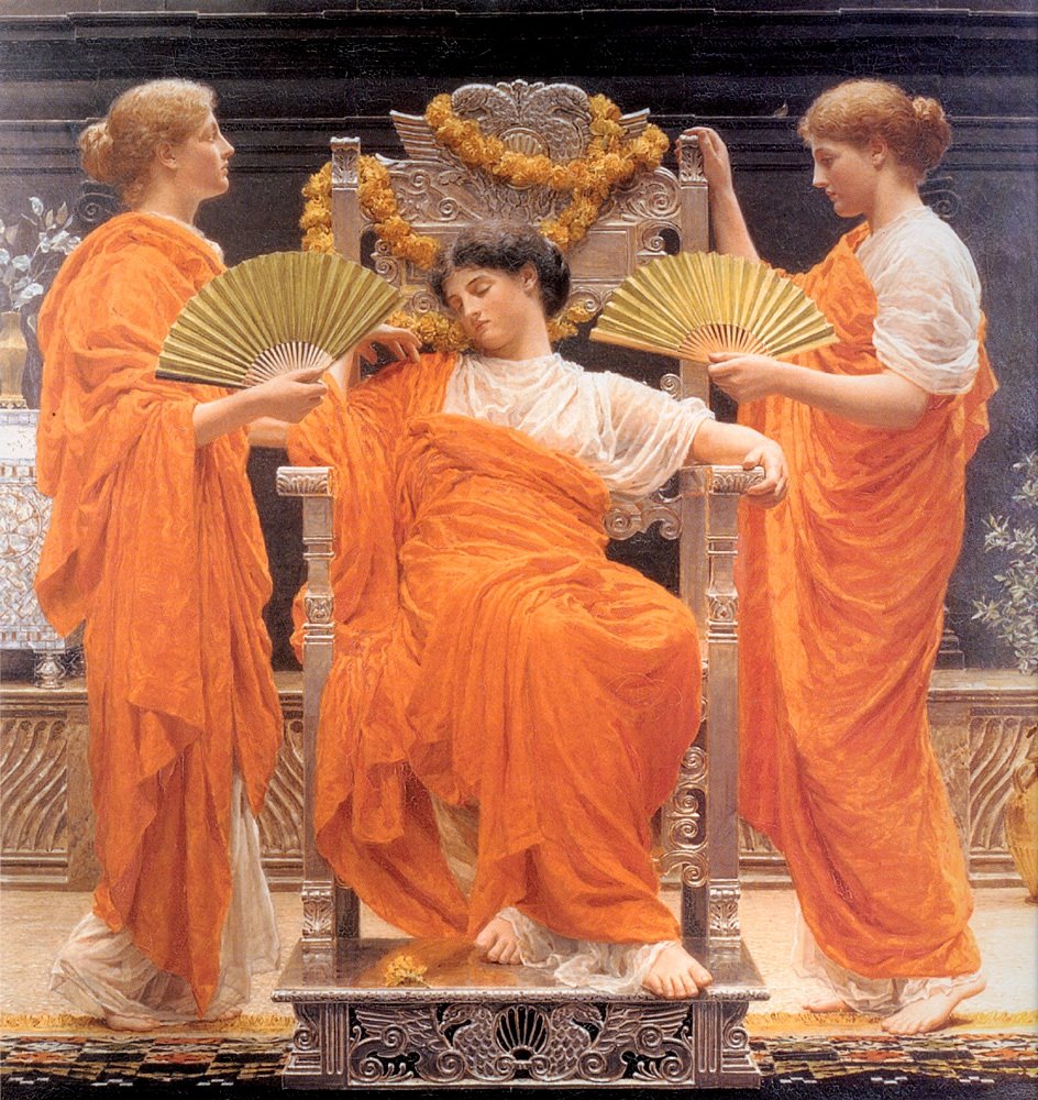 Midtsommer af Albert Joseph Moore