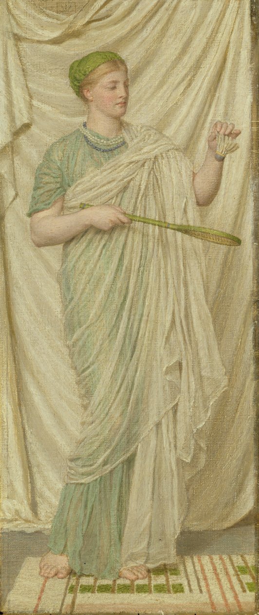 Spids og slagtepande, 1872 af Albert Joseph Moore