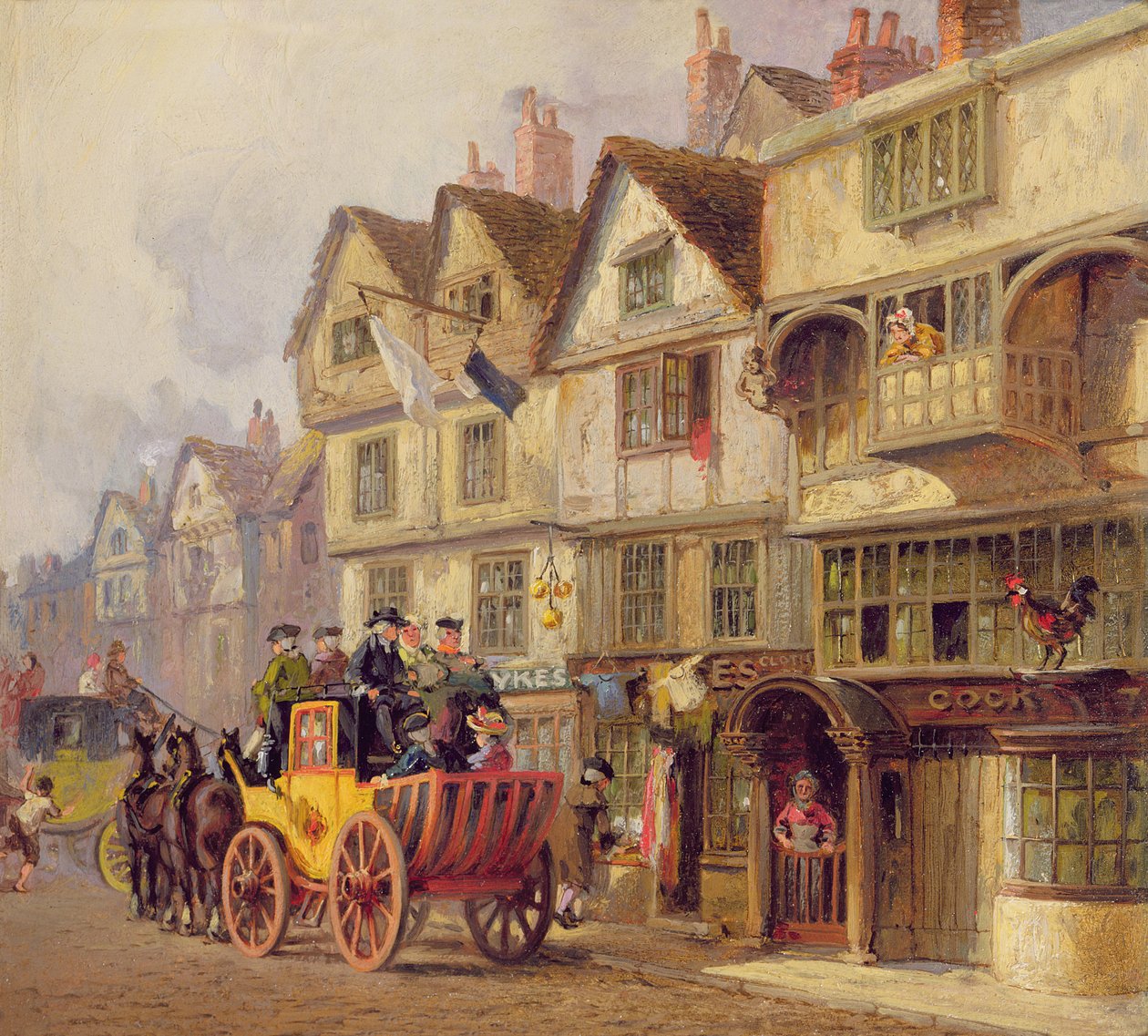 Cock Tavern af Albert Joseph Moore