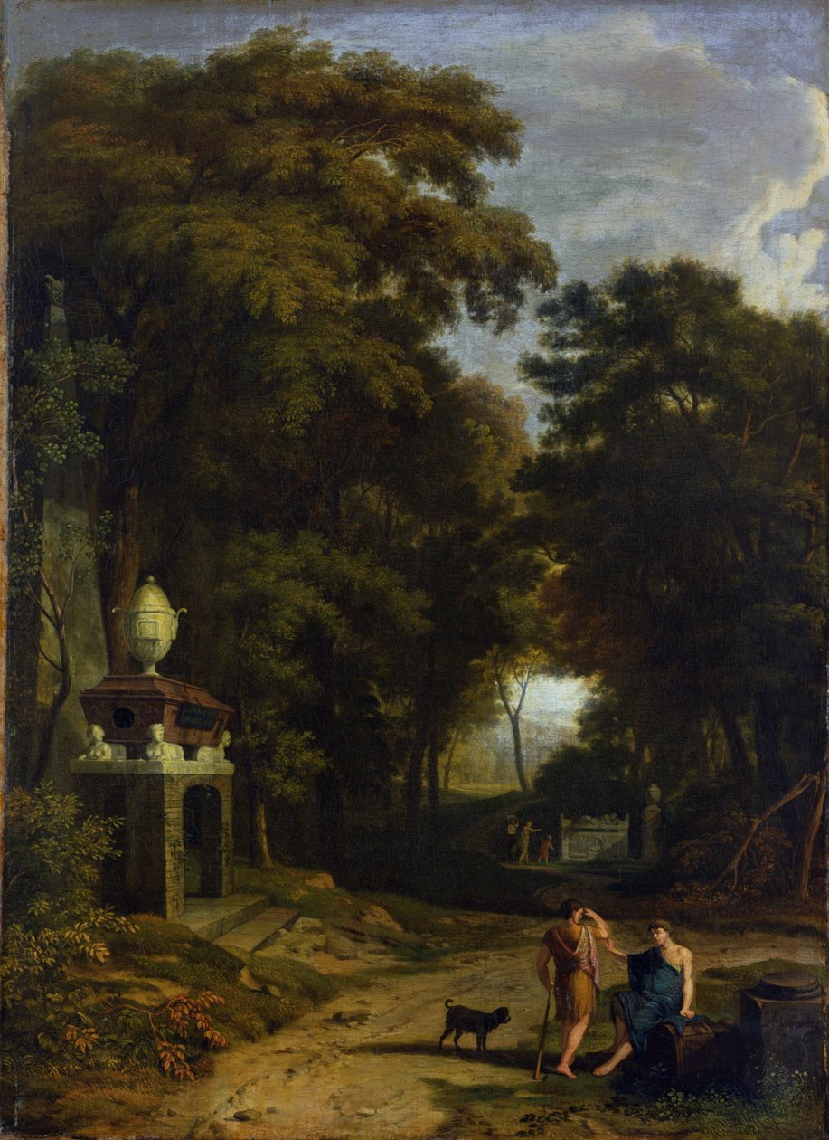 Idyllisk Landskab af Albert Meyering
