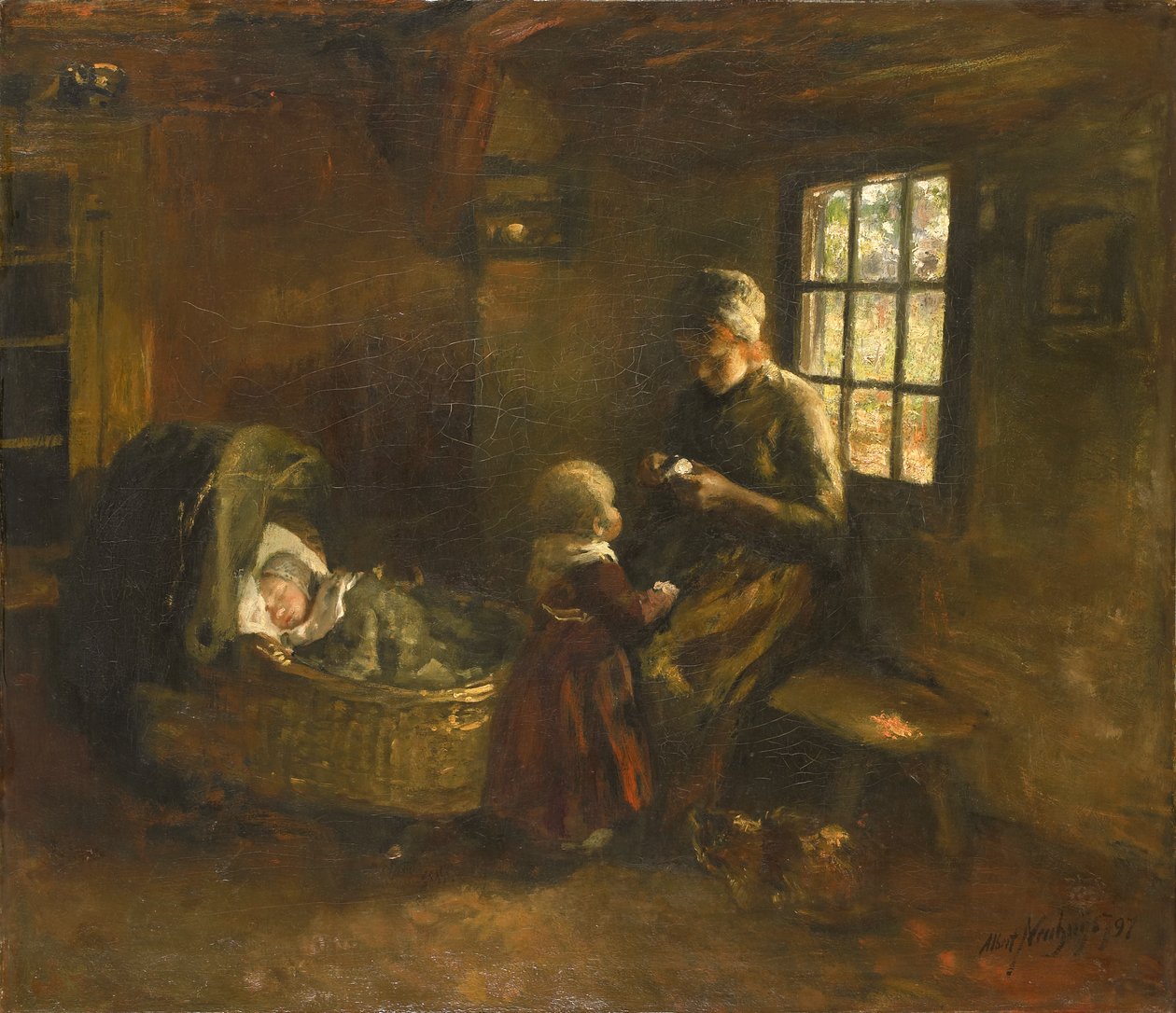 Ved vuggen af Albert Neuhuys
