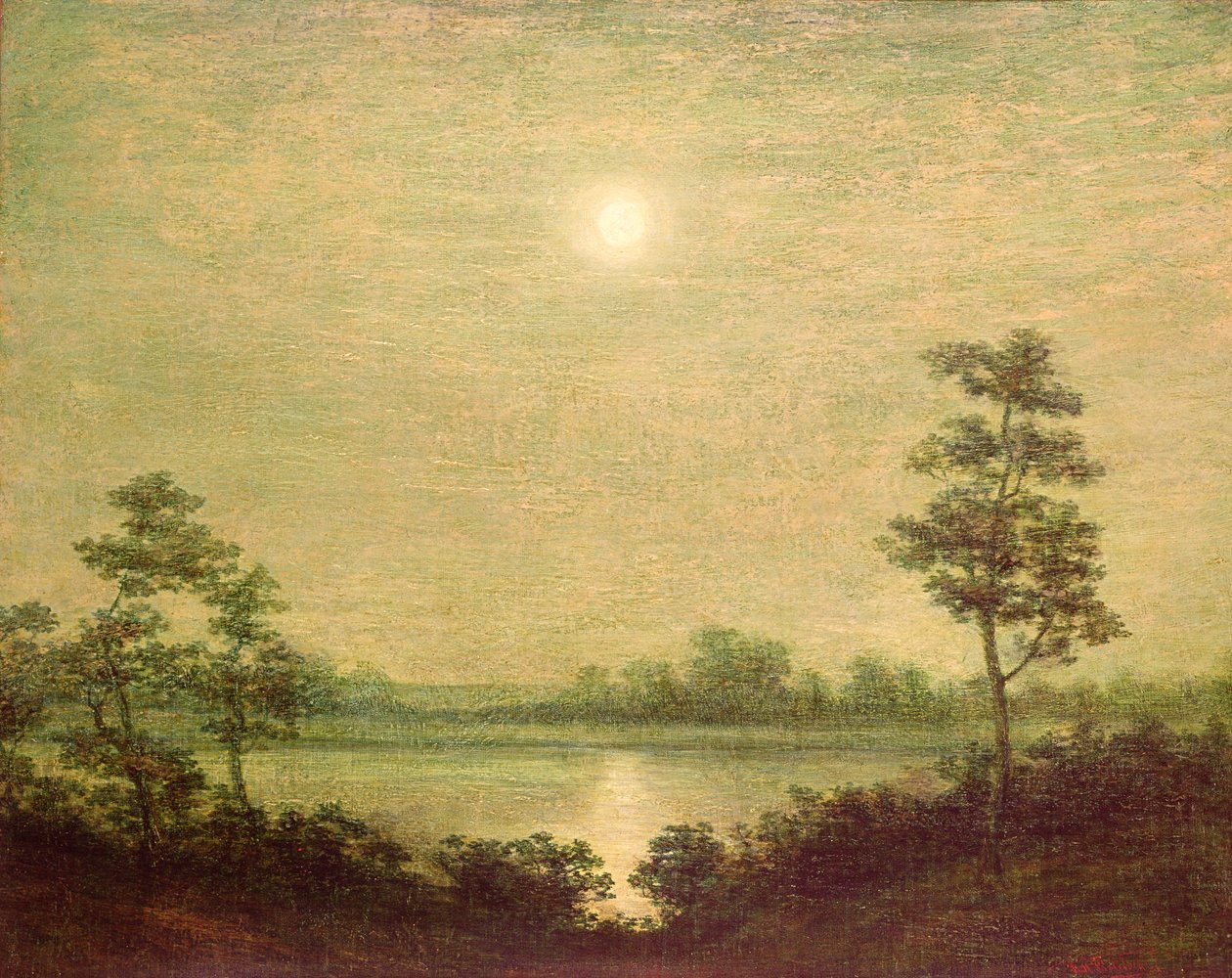 Måneopgang af Albert Pinkham Ryder