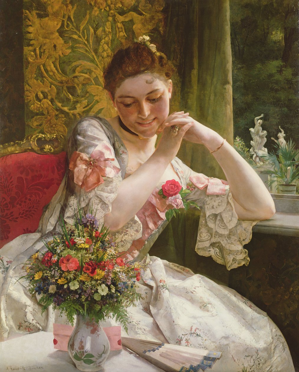 Buketten (ca. 1880) af Albert Raudnitz