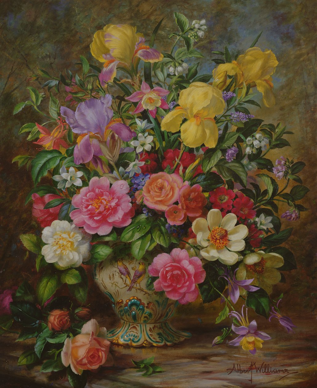 maj blomster, symboler på omsorg og kærlighed af Albert Williams