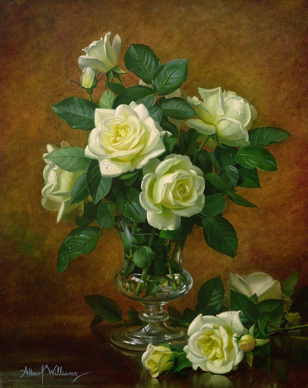 Gule roser af Albert Williams