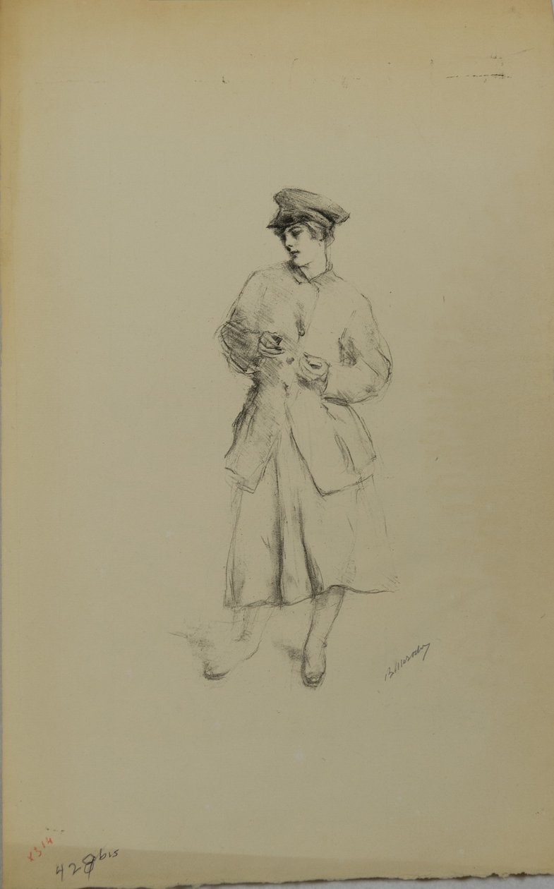 Fireside stol af Albert de Belleroche
