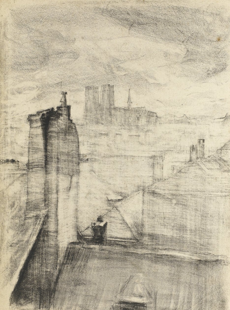 Byens tage, Bruxelles, ca. 1910 af Albert de Belleroche