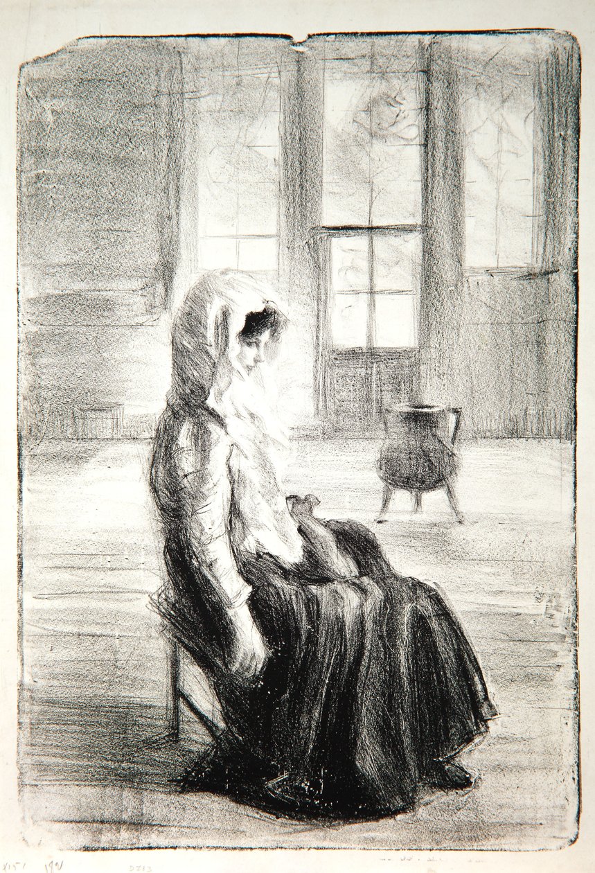 I det gamle kapel, 1909 af Albert de Belleroche