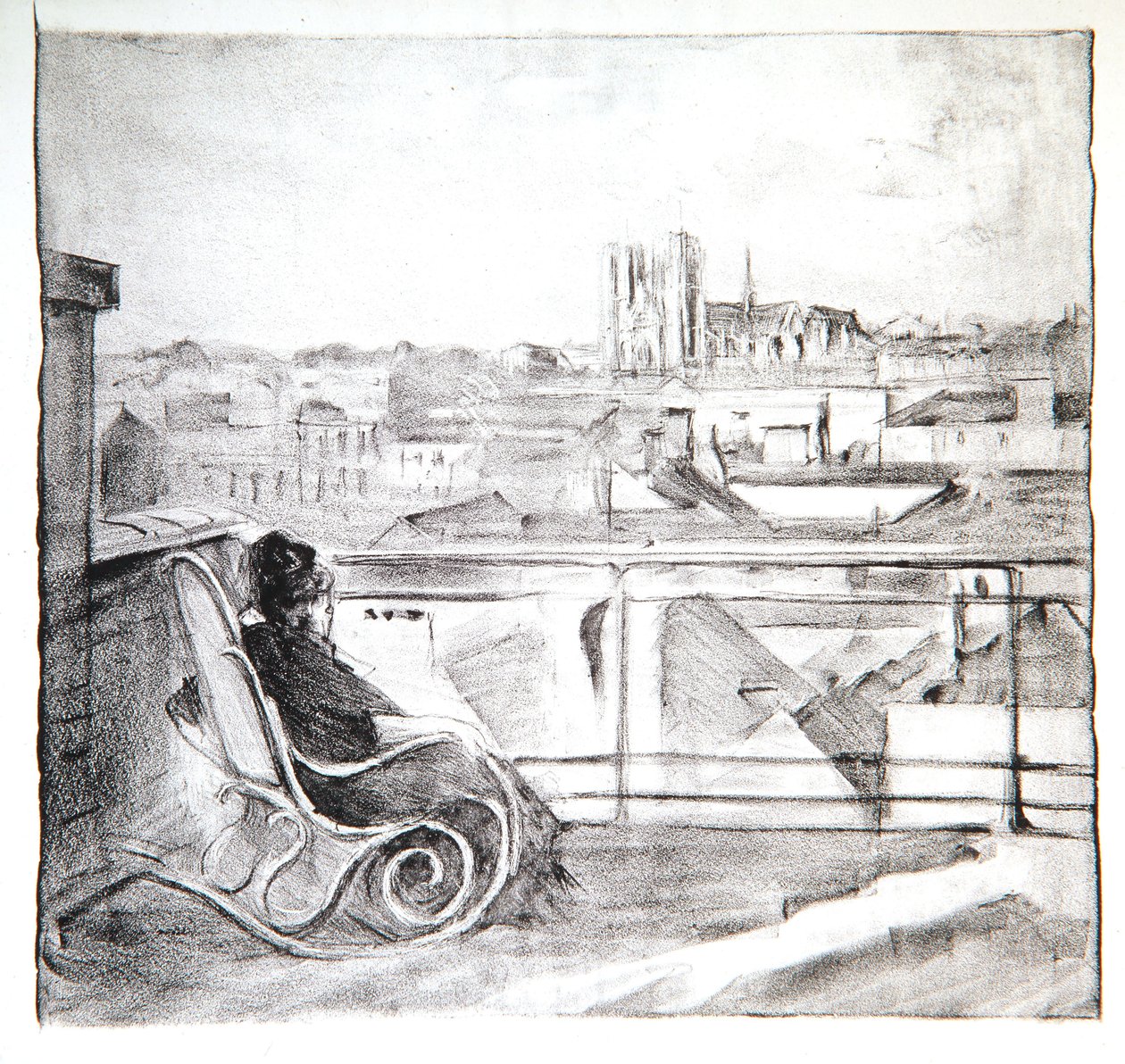 Julie i Sainte-Gudule, 1911 af Albert de Belleroche