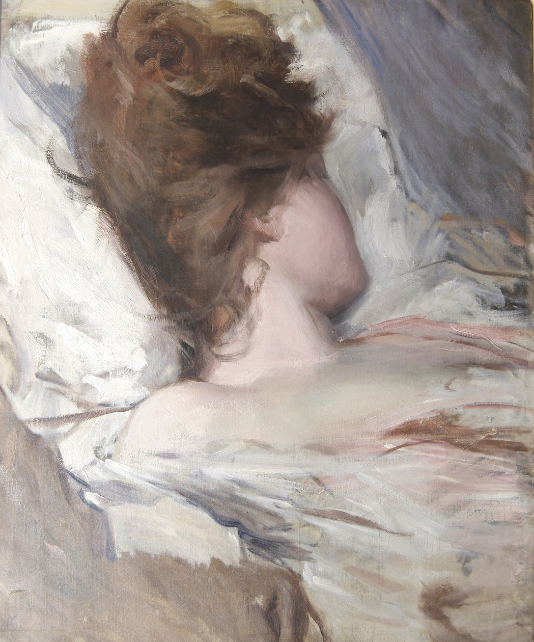 Lili sover af Albert de Belleroche