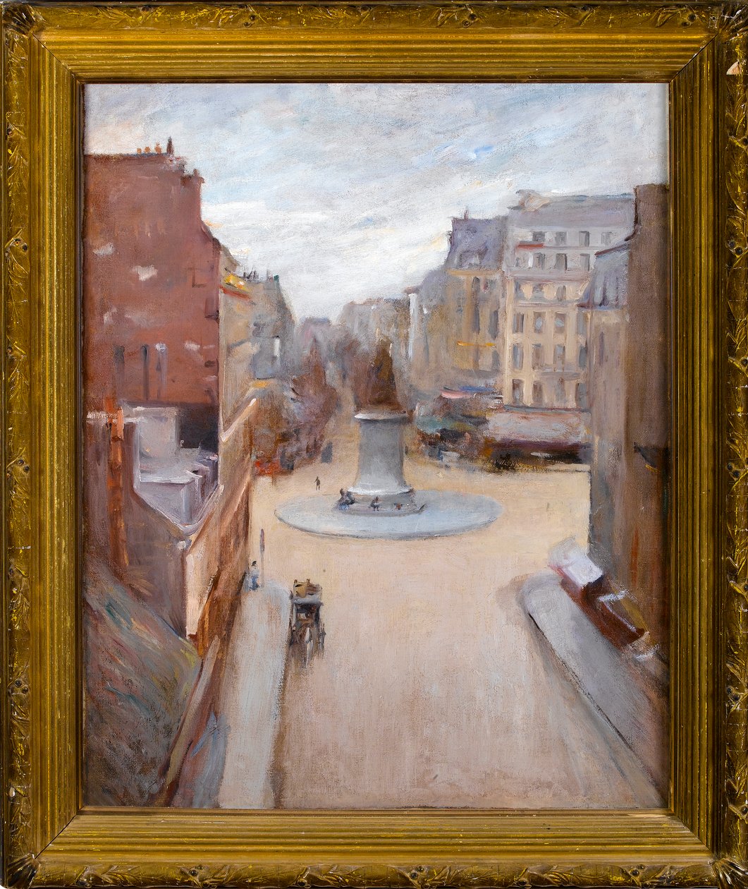 Place de Clichy, ca. 1880 af Albert de Belleroche