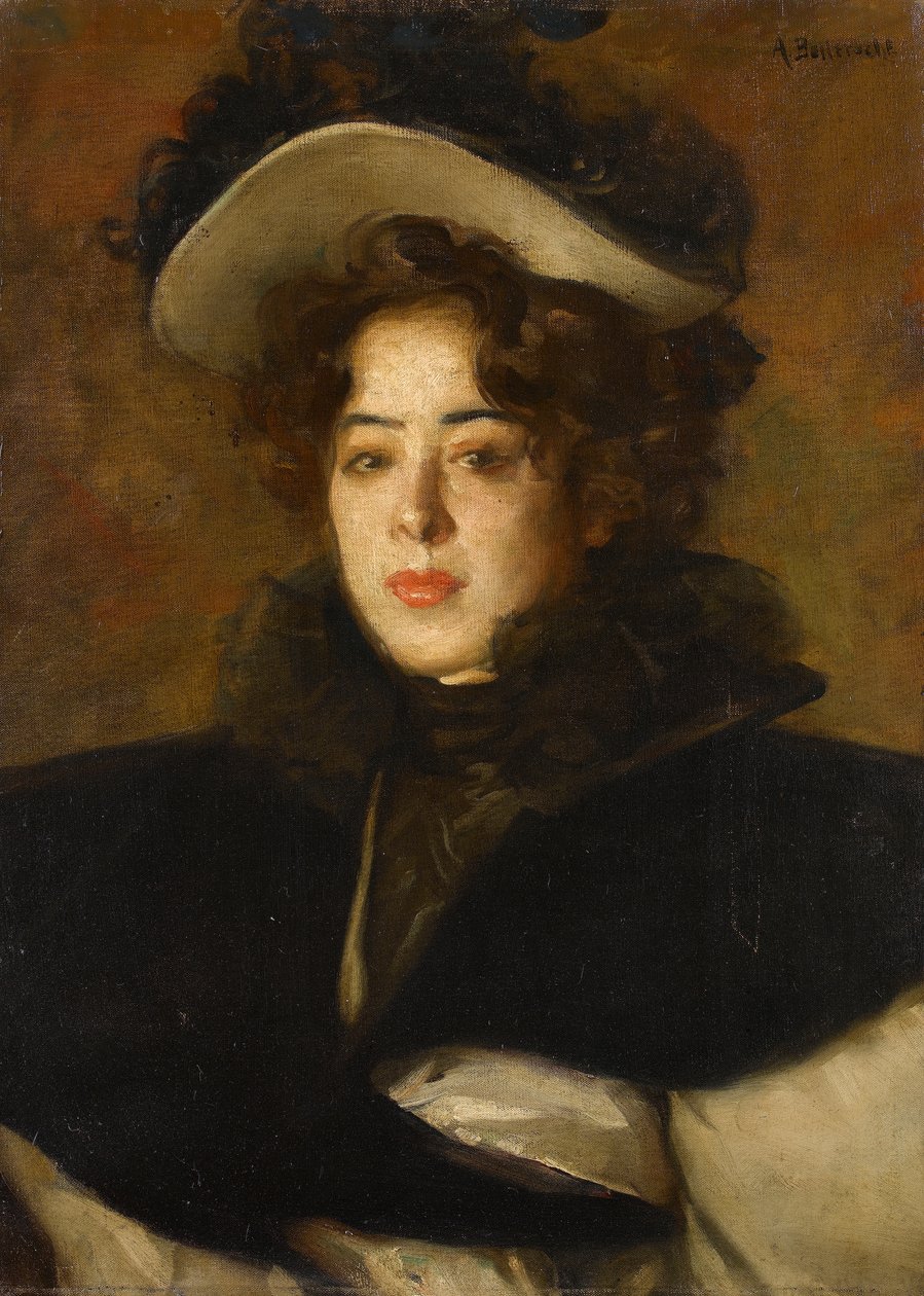 Portræt OP Nana af Albert de Belleroche