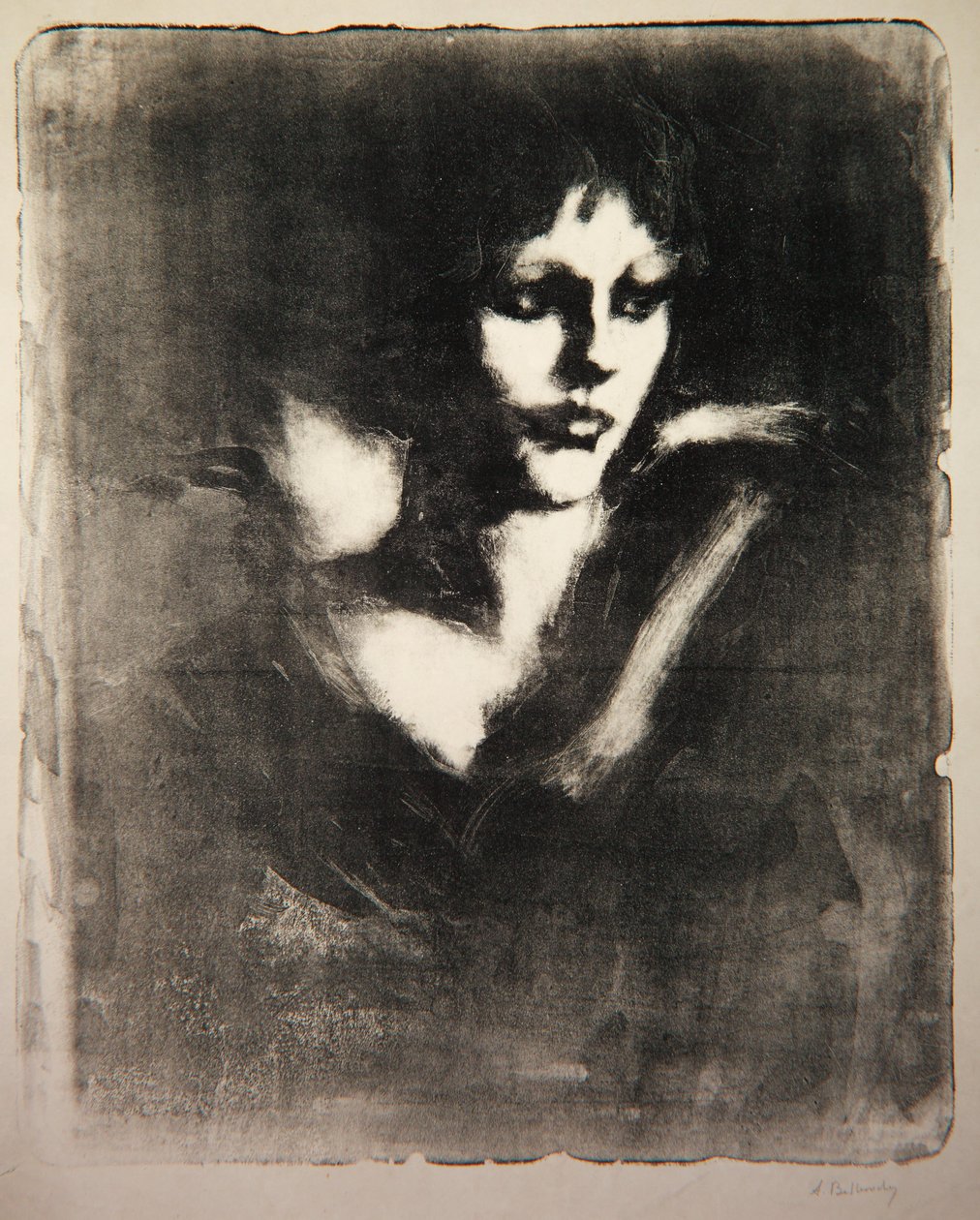 Rosa, 1917 af Albert de Belleroche