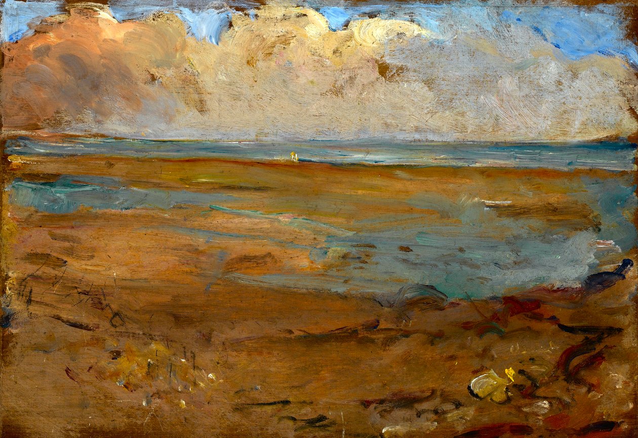 Sølandskab, ca. 1890 af Albert de Belleroche