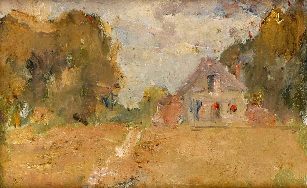 Postkontoret, Saint-Hubert, Rozay-en-Brie, Seine-et-Marne, Île-de-France, ca. 1890