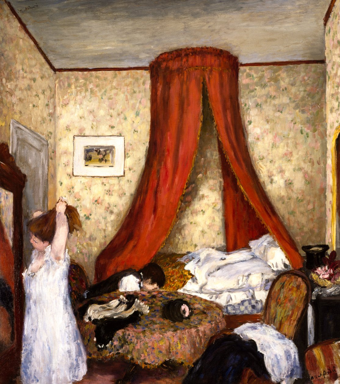 Interiør, ca. 1893 (olie på lærred) af Albert Andre