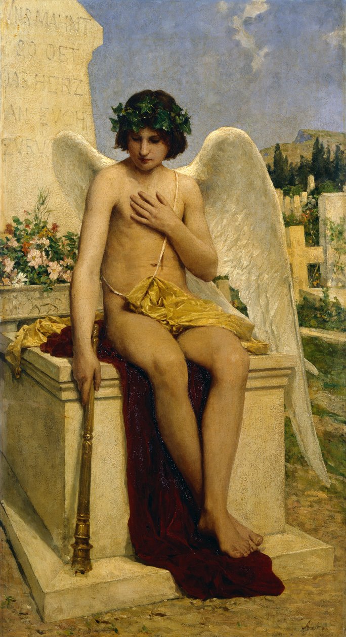 Dødens geni af Albert Anker