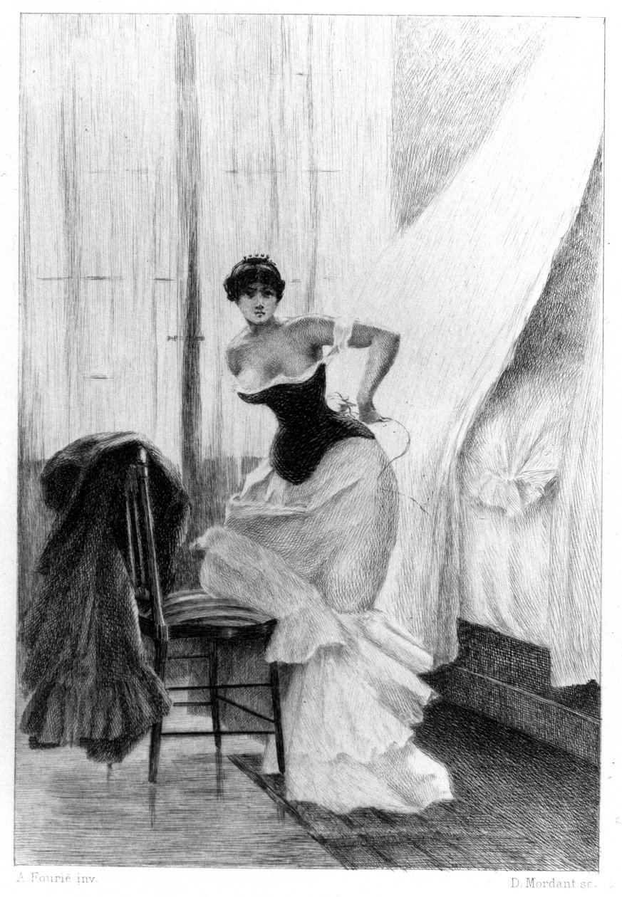Madame Bovary af Gustave Flaubert, illustration af Albert Fourié af Albert Auguste Fourie