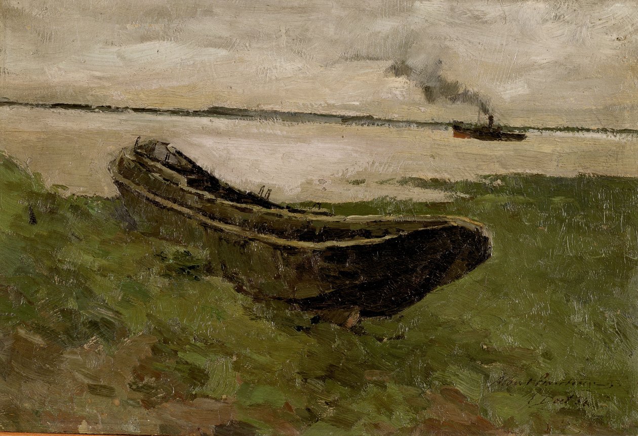 Schelde ved Doel af Albert Baertsoen