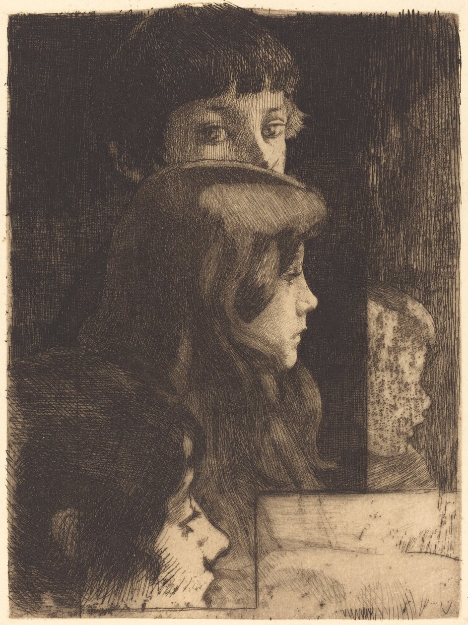 En familie af Albert Besnard