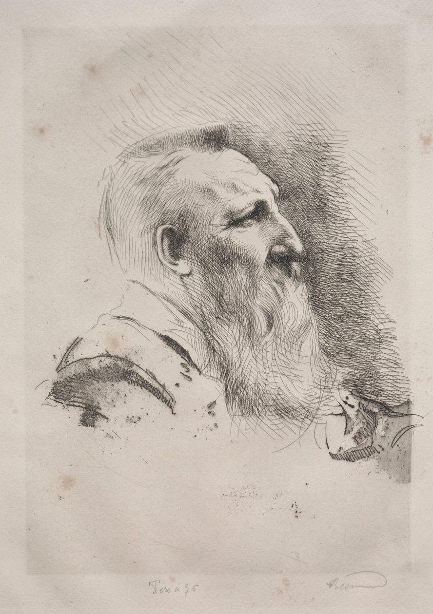 Auguste Rodin af Albert Besnard