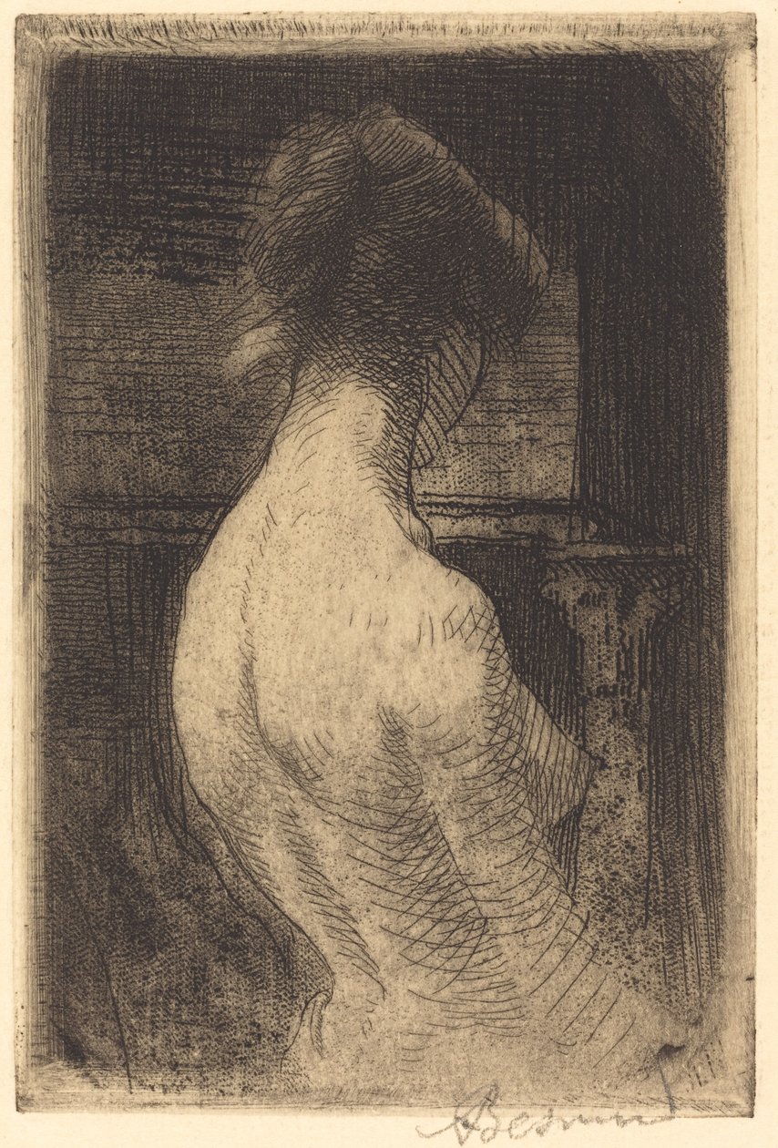 Bagsiden af en kvinde (Dos de Femme) af Albert Besnard