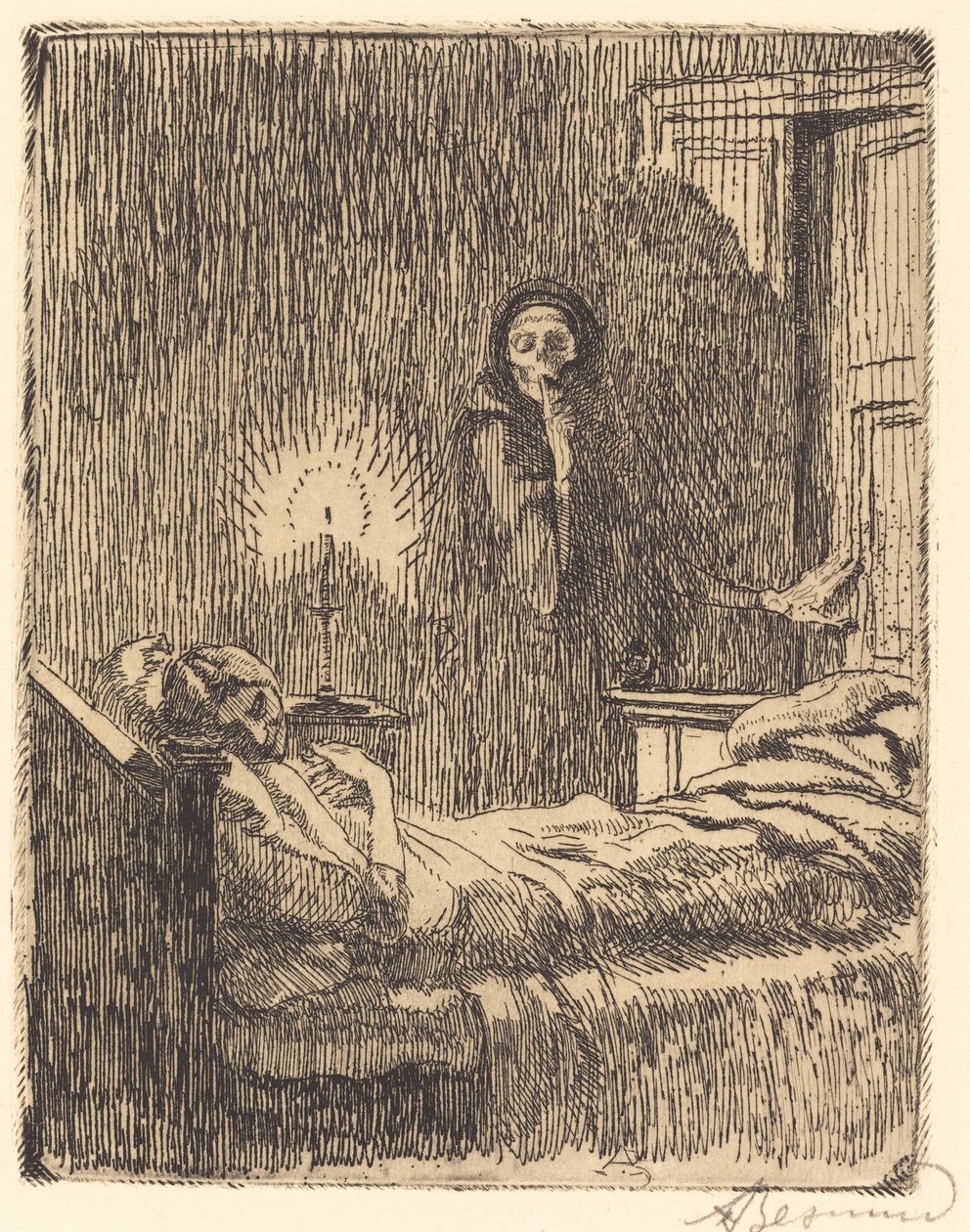 Diskret af Albert Besnard