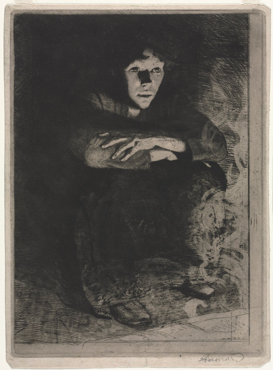 I asken af Albert Besnard