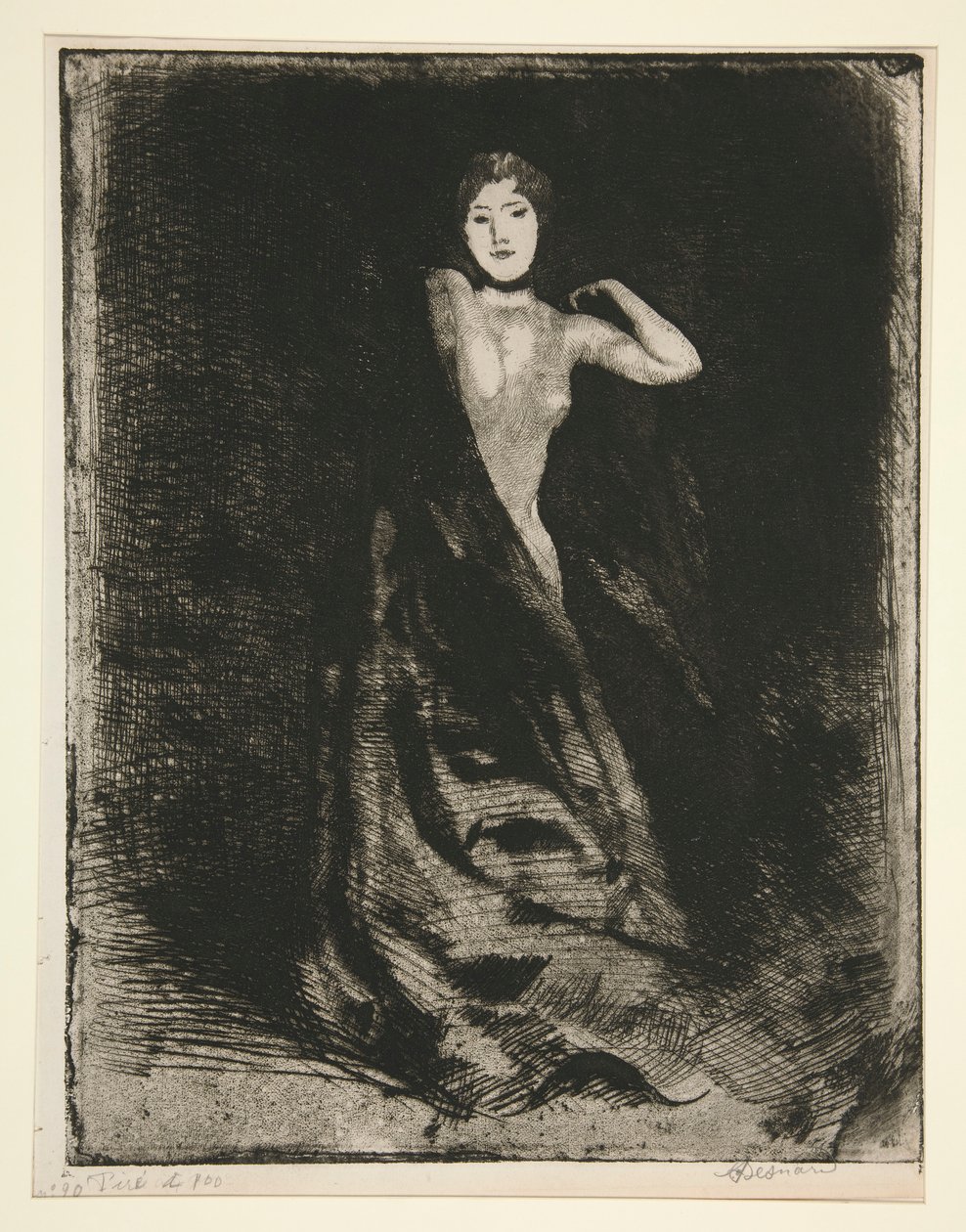 The Woman (frontispice) af Albert Besnard