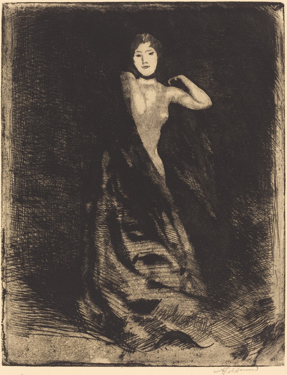 Kvinden (frontispice) af Albert Besnard
