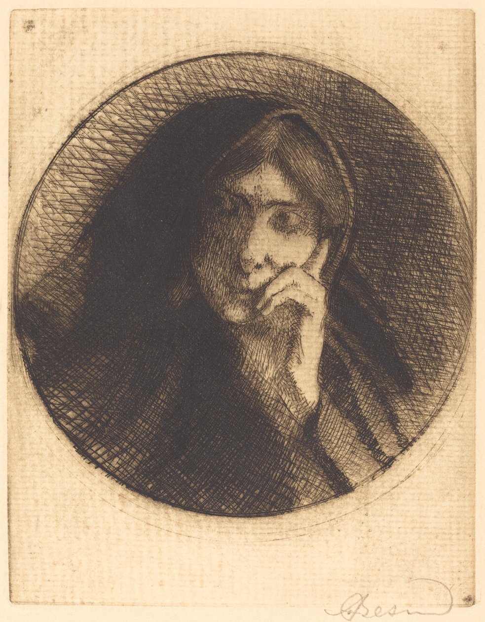 Madame Aman Jean af Albert Besnard