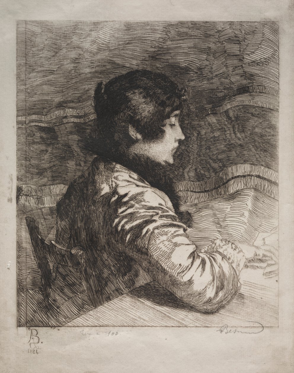 Madame Besnard af Albert Besnard