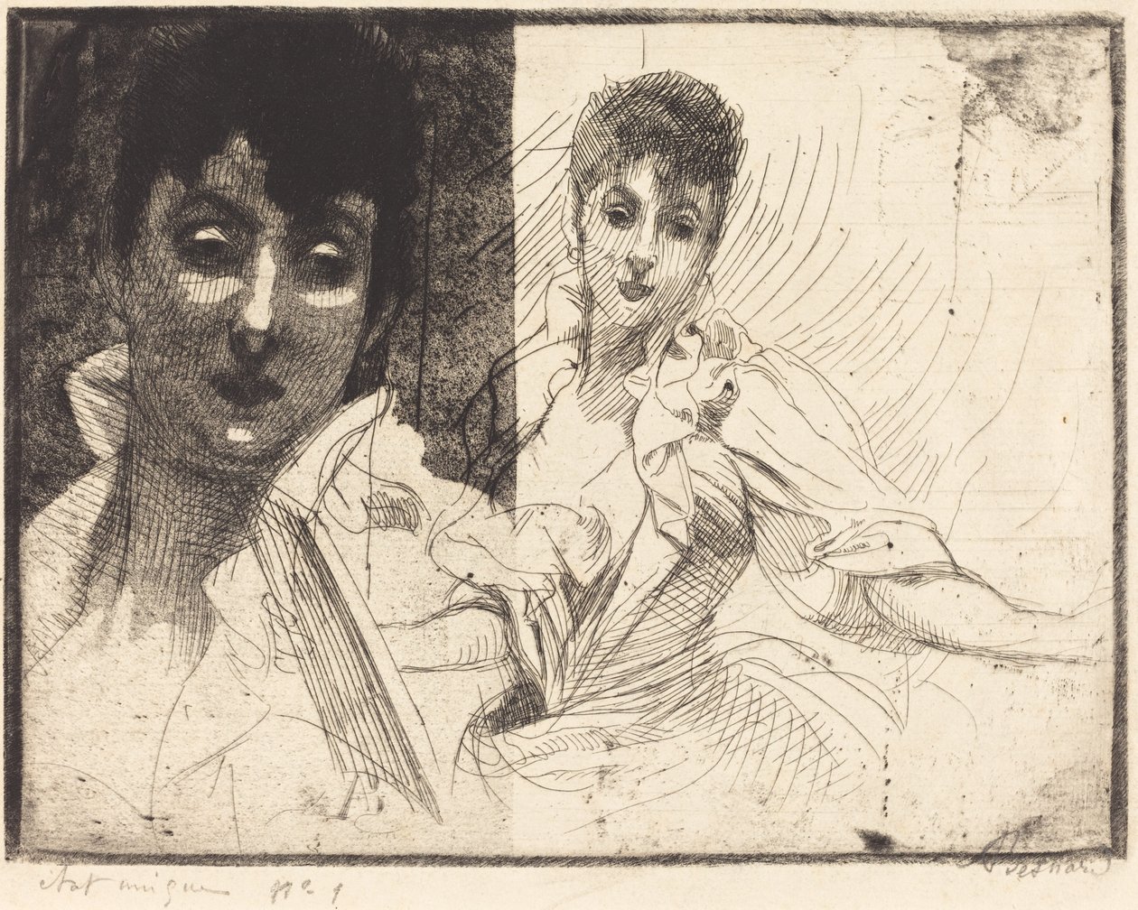 Madeleine Lemaire af Albert Besnard