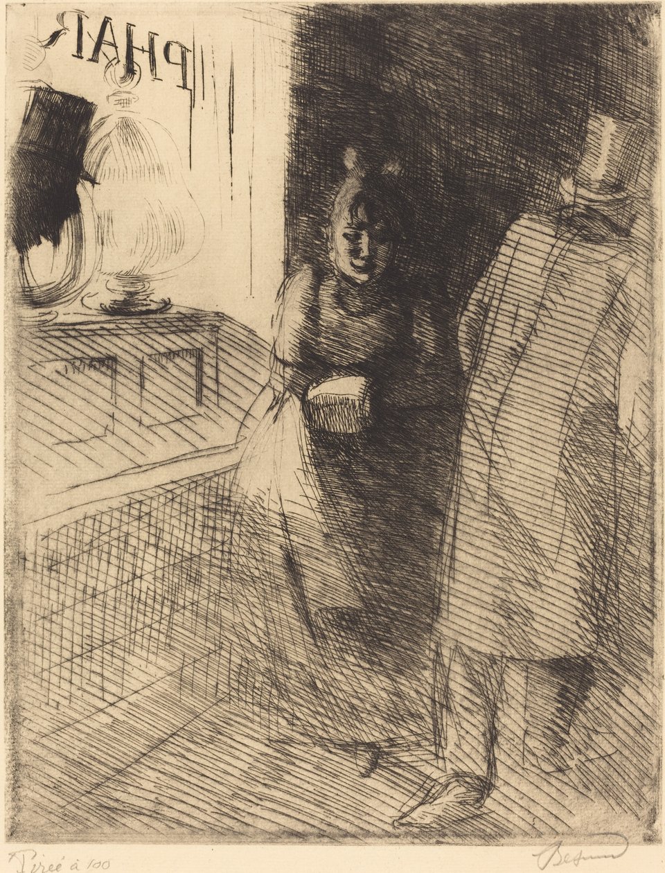 Prostitution (La Prostitution) af Albert Besnard
