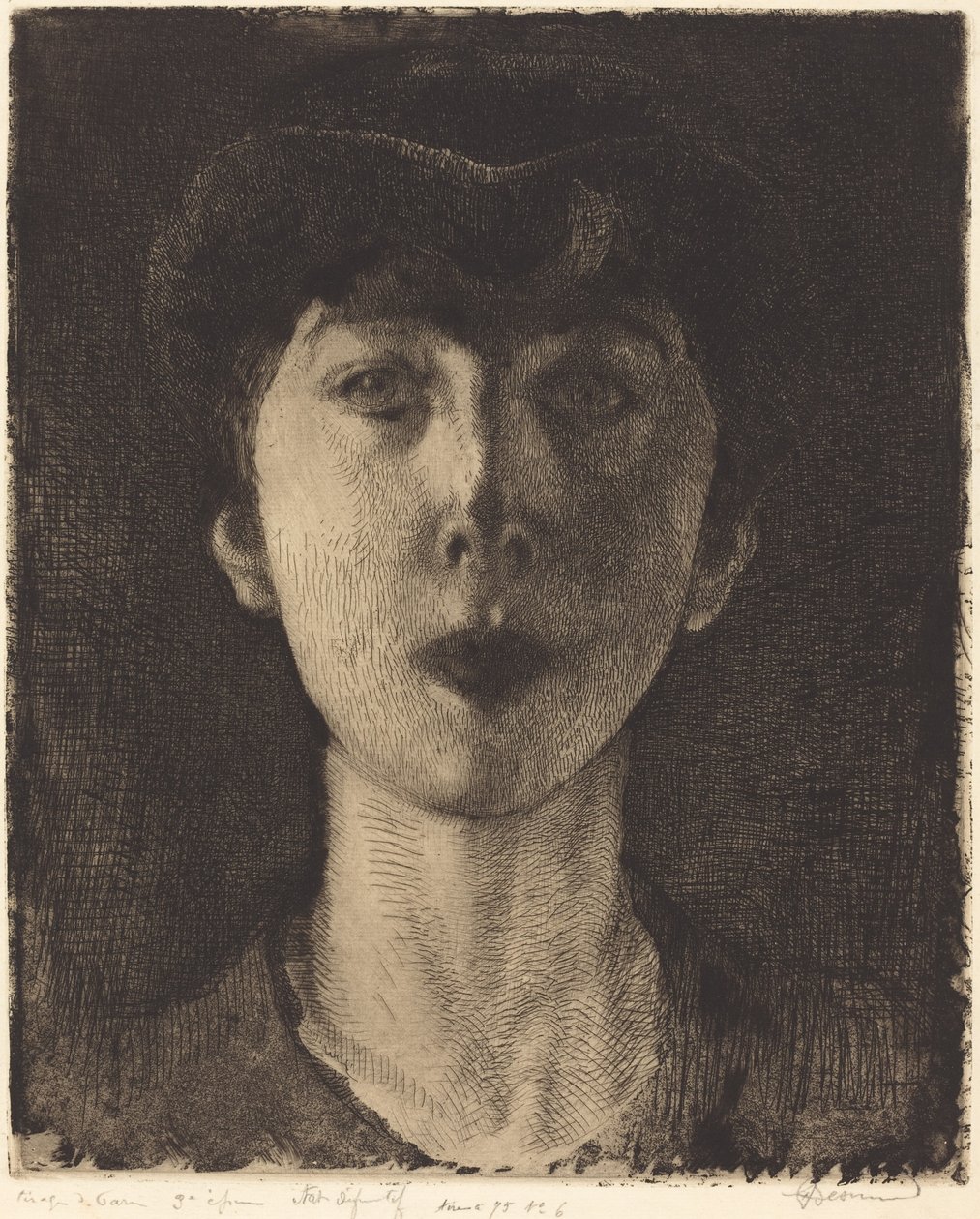 Dronning Elisabeth af Belgien af Albert Besnard