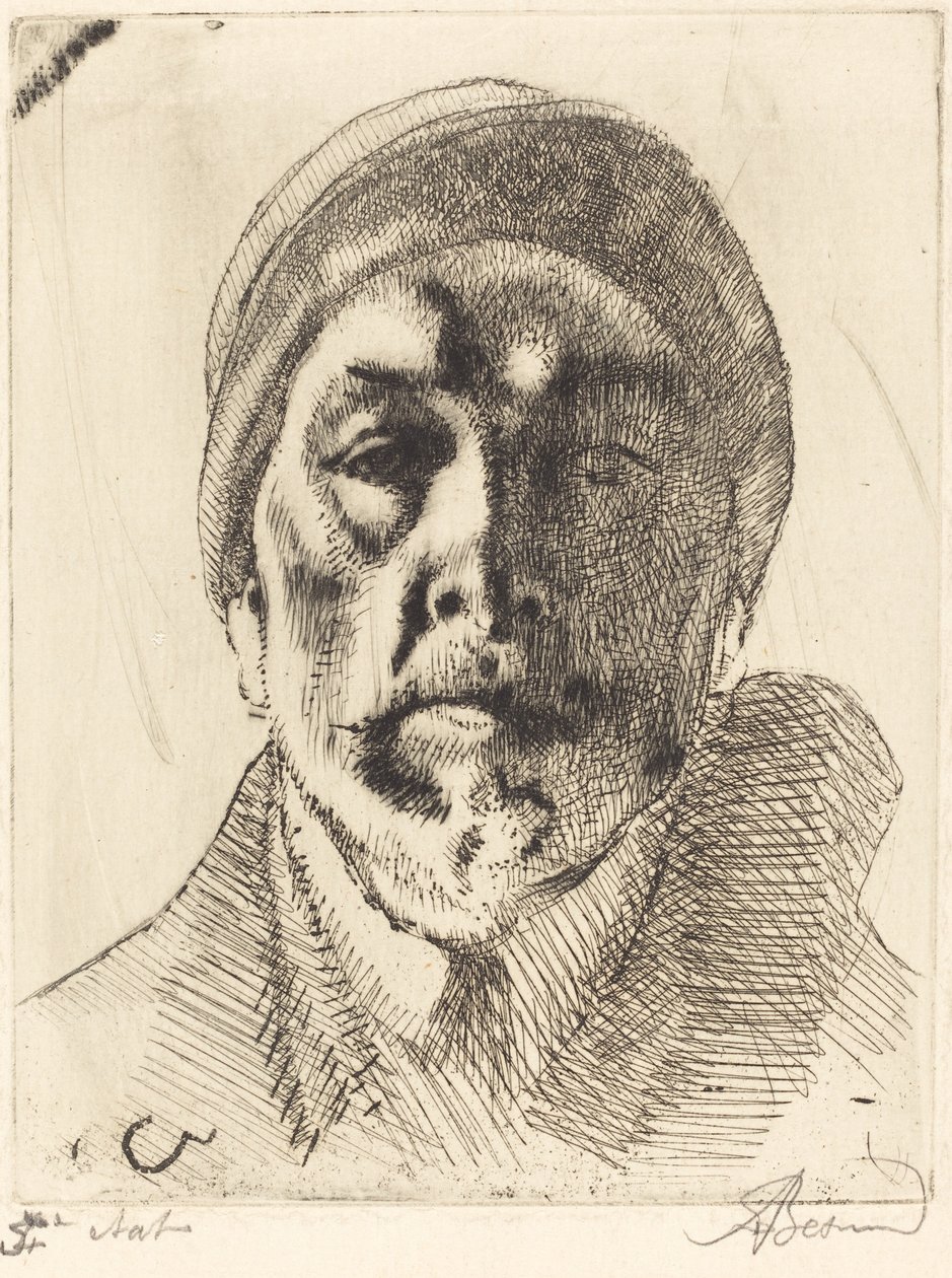 Selvportræt af Albert Besnard