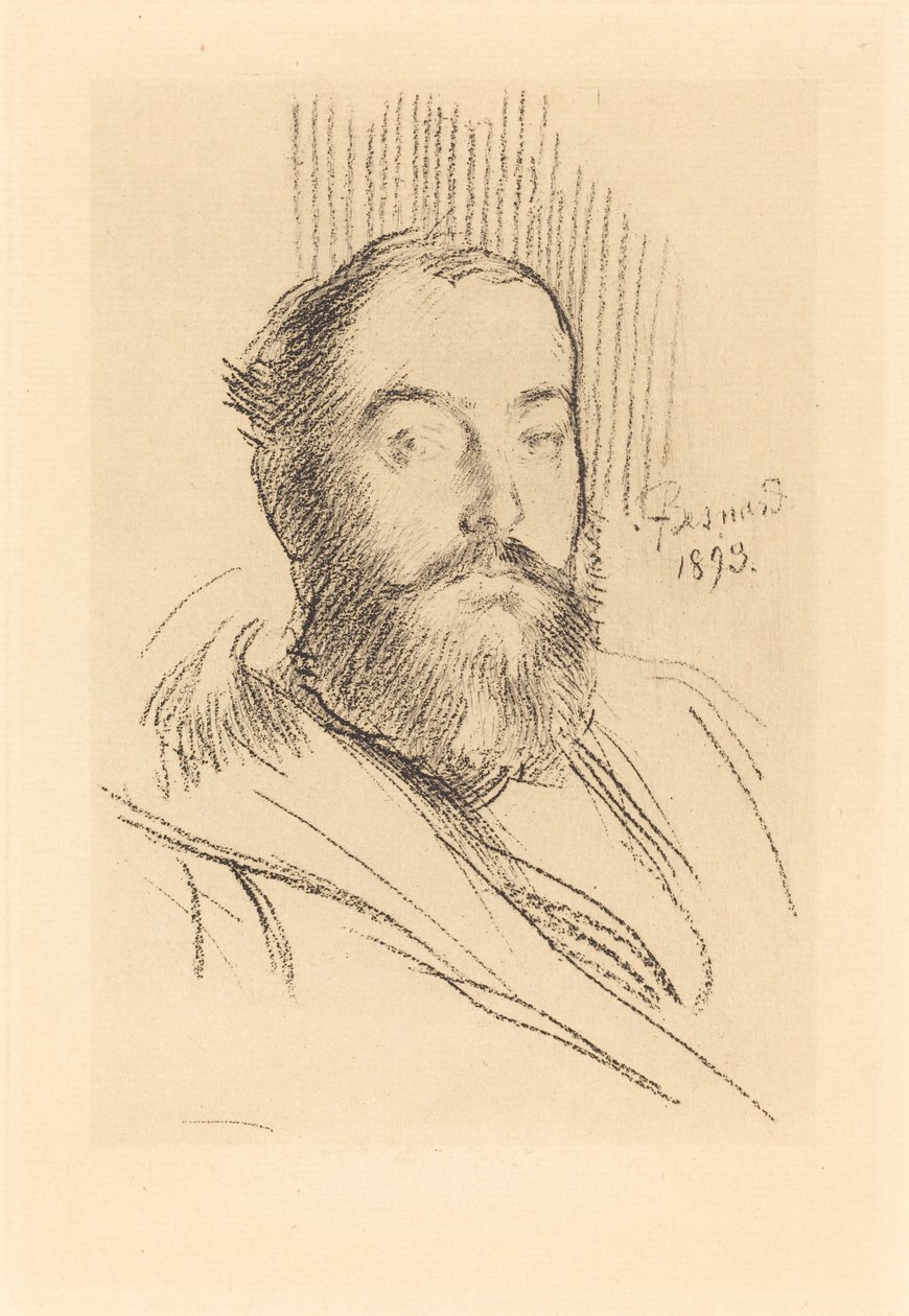 Selvportræt af Albert Besnard