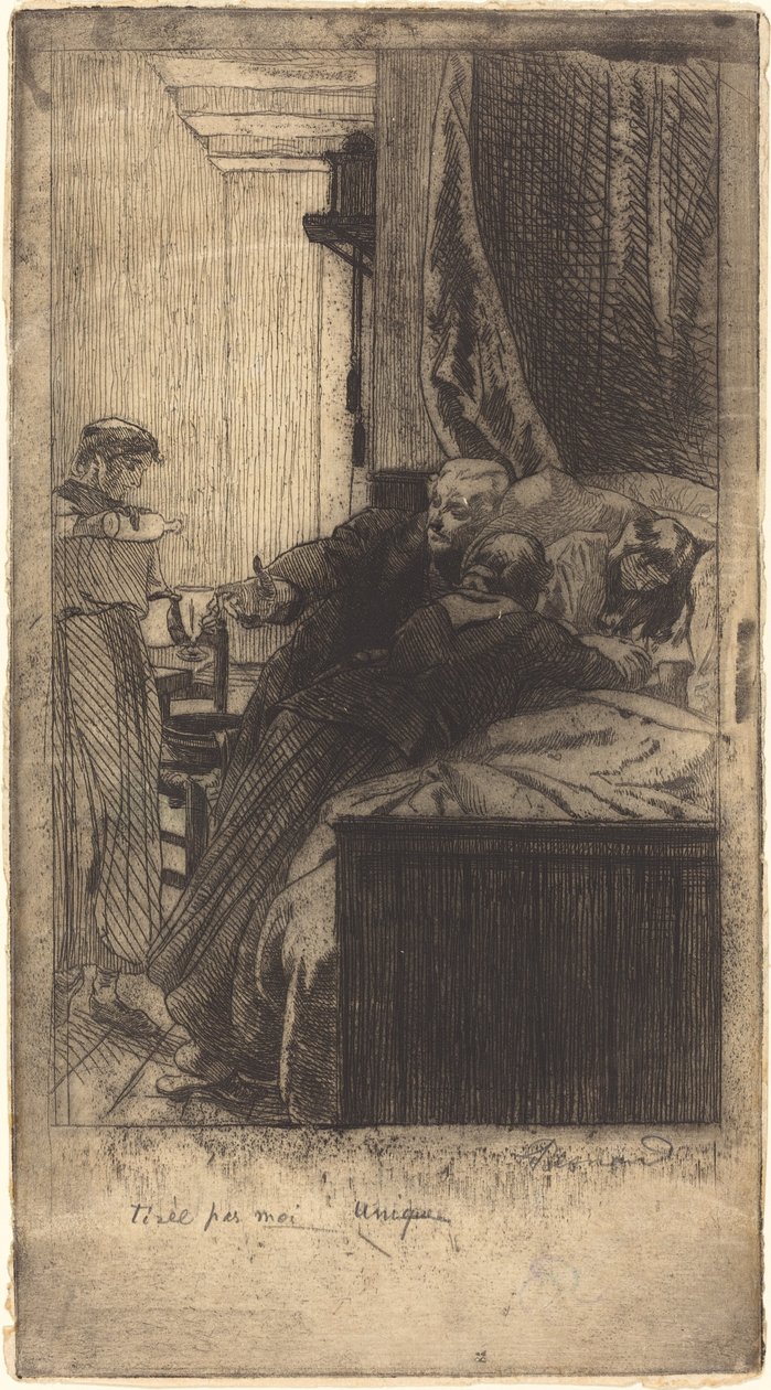 Sygdom af Albert Besnard