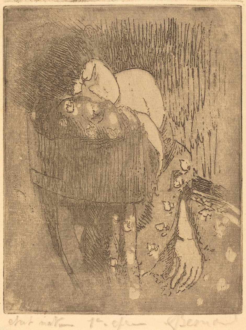 Sorg (Fortrydelse) af Albert Besnard
