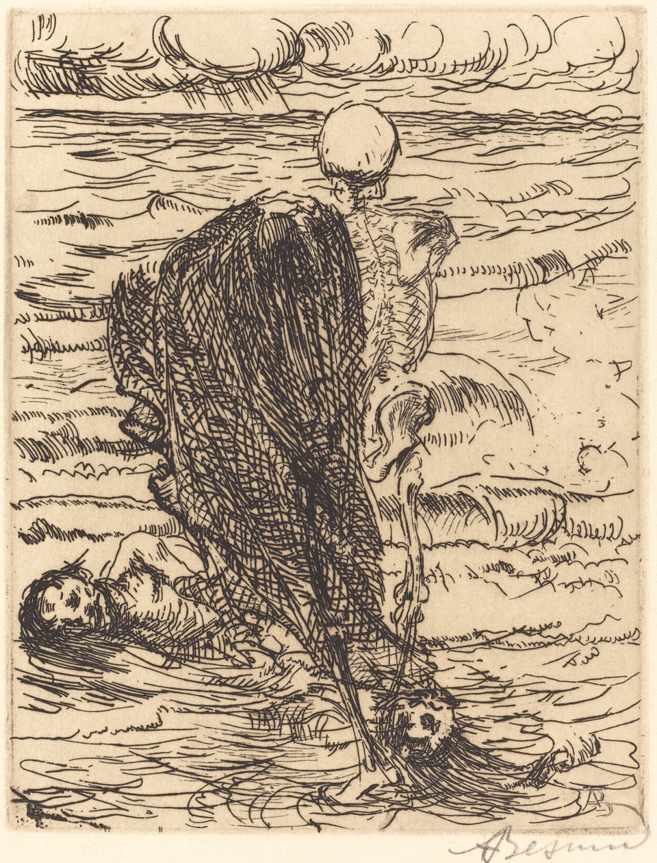 The Haul af Albert Besnard