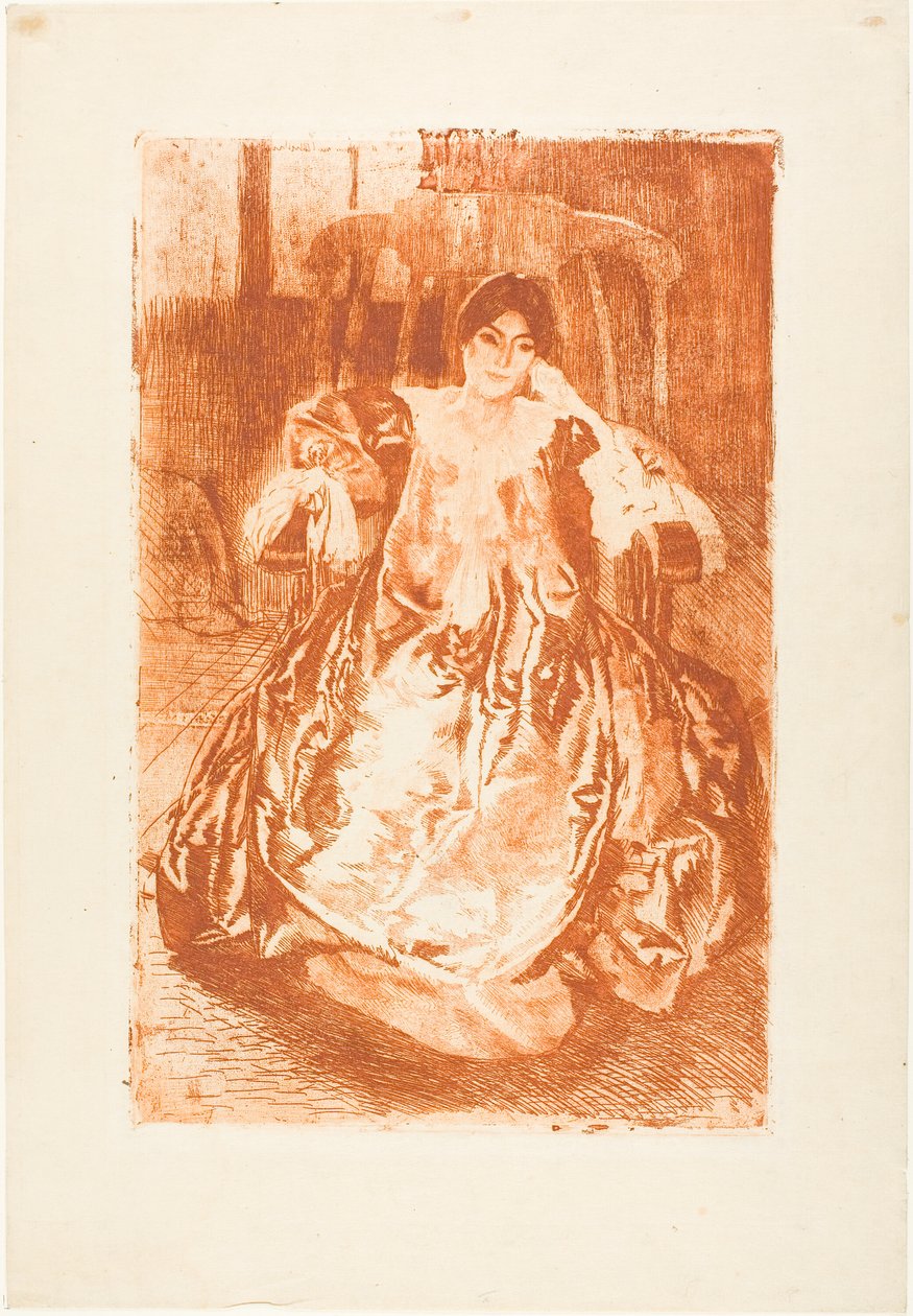 Silkekjolen af Albert Besnard