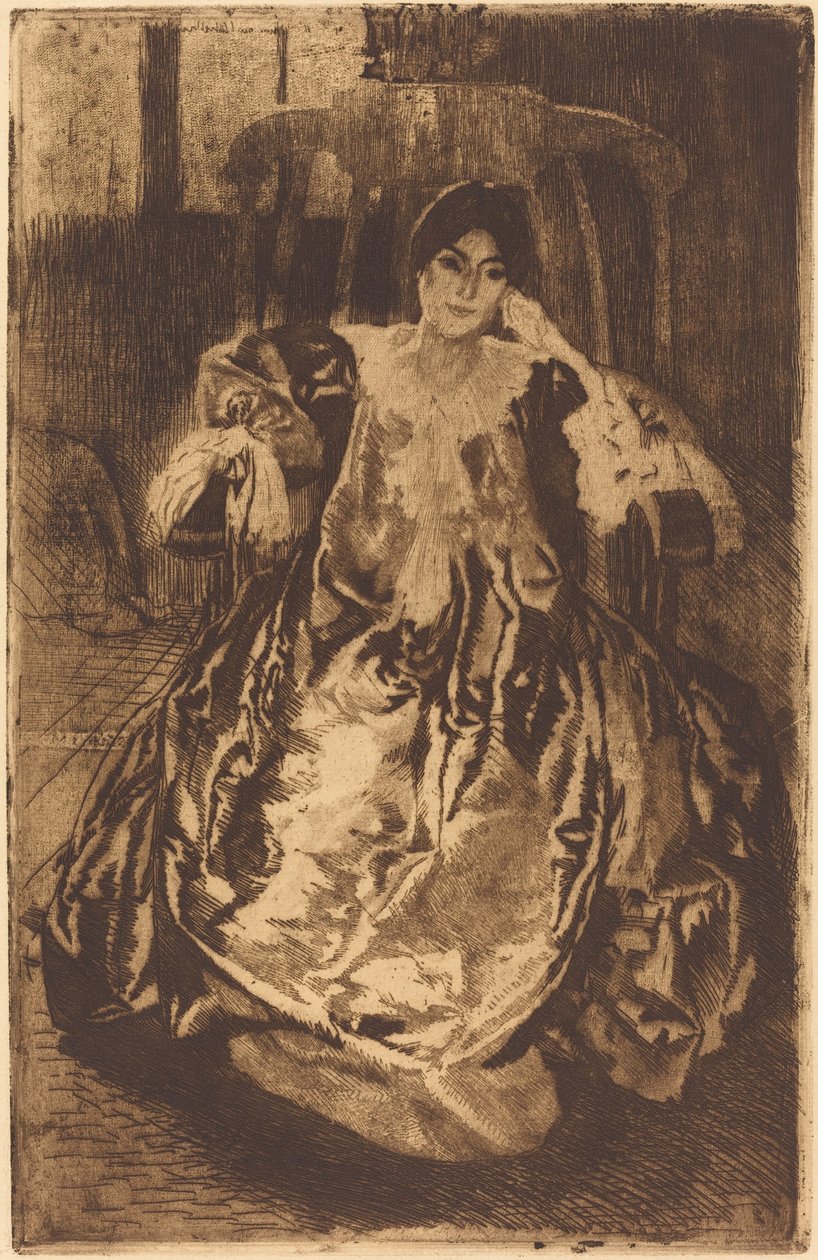 Silkekjolen af Albert Besnard