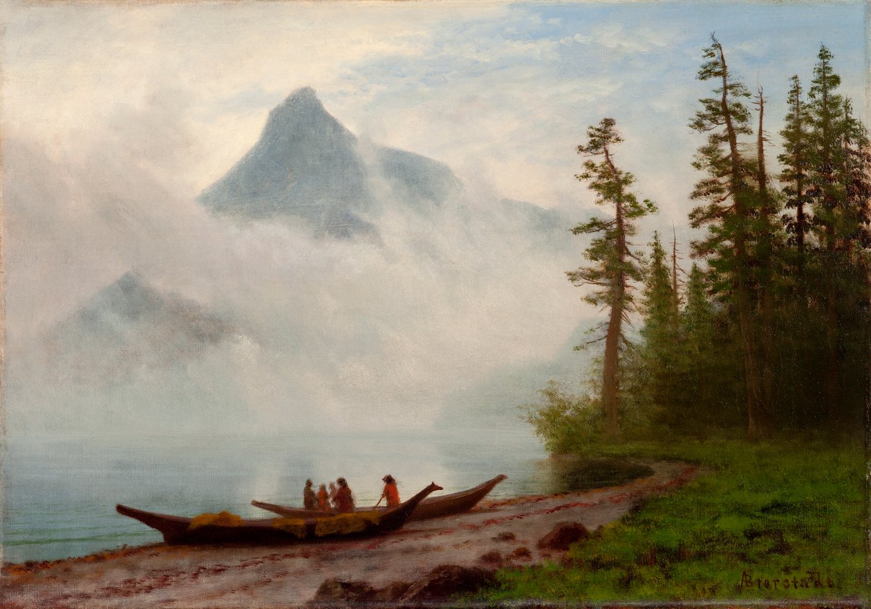 Alaska af Albert Bierstadt
