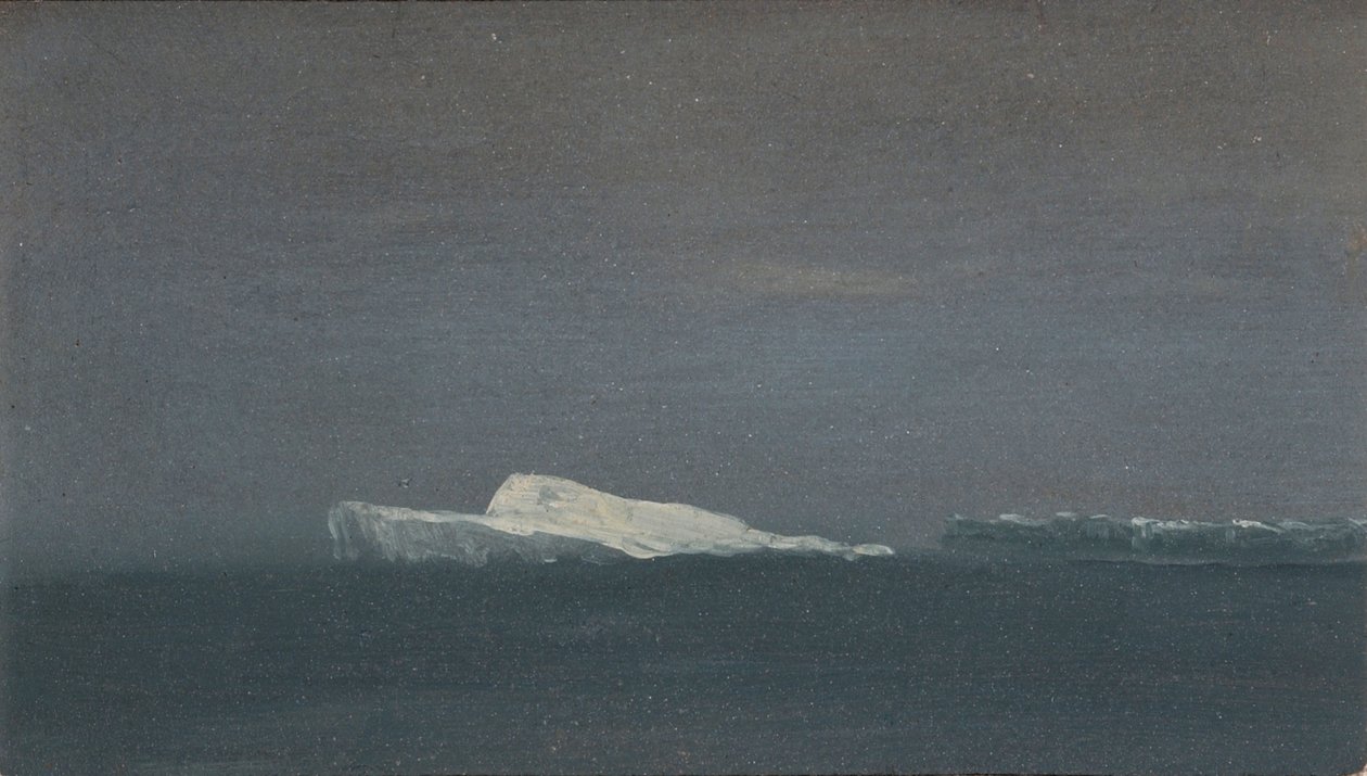 Isbjerg af Albert Bierstadt