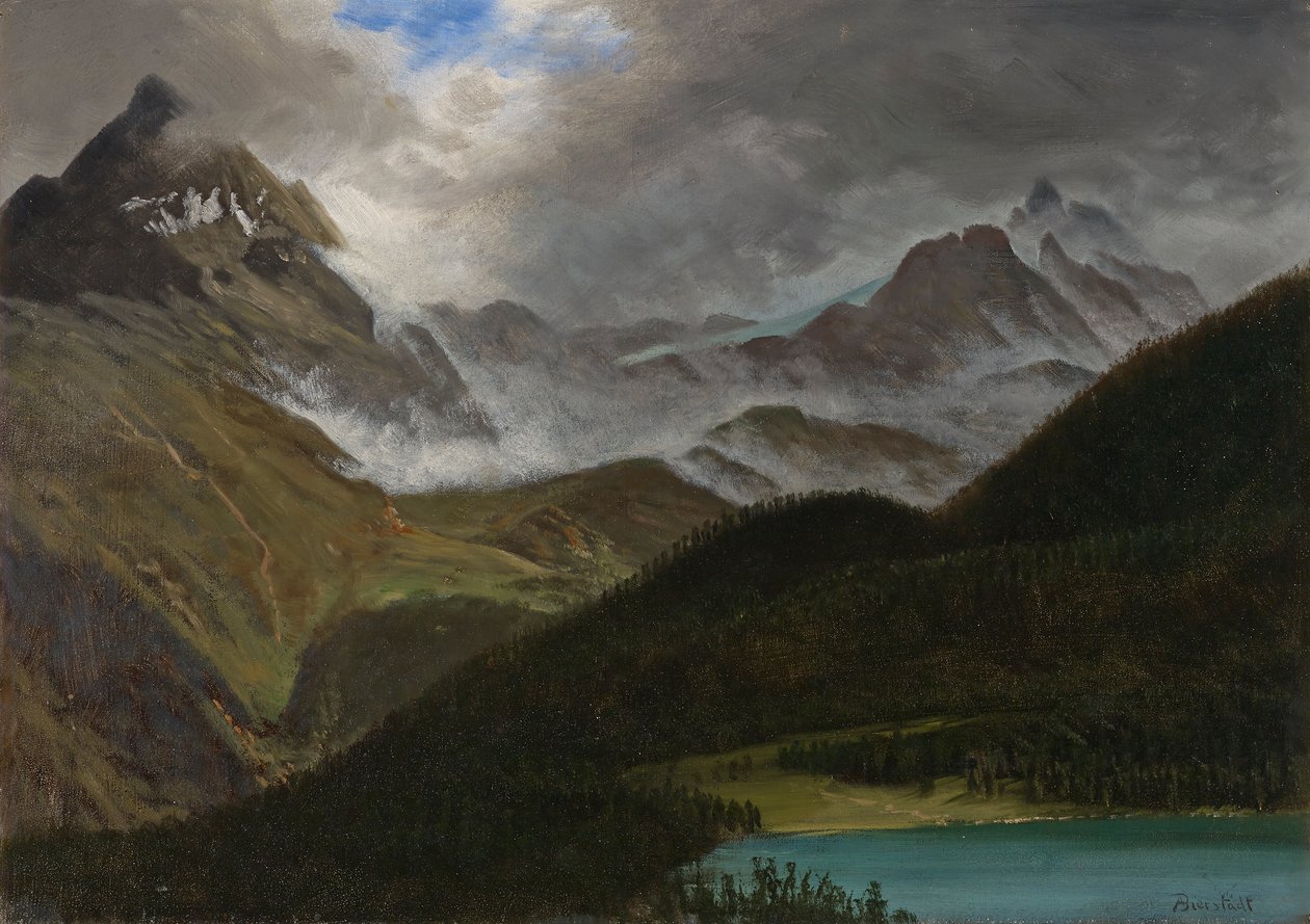 Landskab af Albert Bierstadt